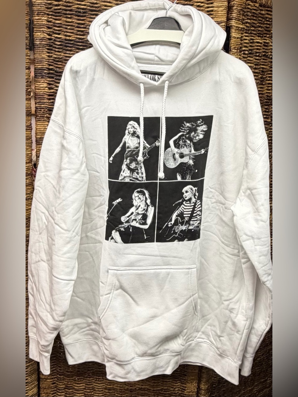 Taylor Swift - Eras Tour Hooded Sweatshirt, White, Size: 3XL